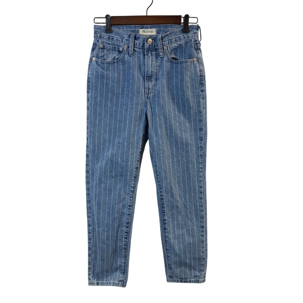 Madewell Women’s Striped Cropped Jeans Size 25